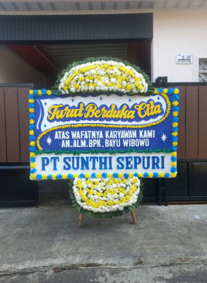 Papan Bunga Duka di Kurulu