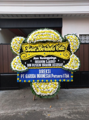 Papan Bunga Duka di Kurulu